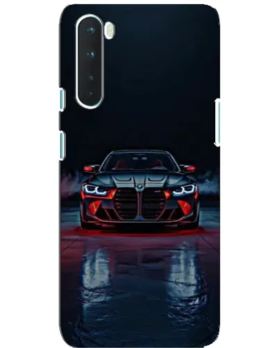 Чохол для OnePlus Nord з картинкою «BMW на мокрій дорозі»