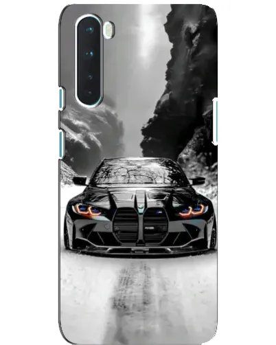 Чохол для OnePlus Nord з картинкою «BMW — акварельний дрифт» Чохол для OnePlus Nord з картинкою «BMW — акварельний дрифт»