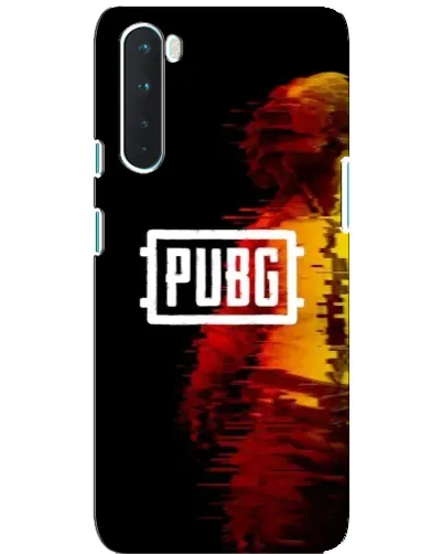 Чохол для OnePlus Nord з картинкою «Яскравий логотип PUBG»