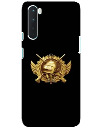 Чохол для OnePlus Nord з картинкою «PUBG — помаранчевий градієнт»