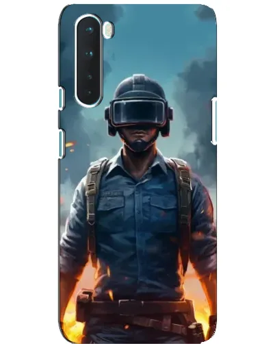 Чохол для OnePlus Nord з картинкою «PUBG — реалістичний герой»