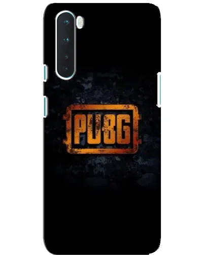 Чохол для OnePlus Nord з картинкою «PUBG — золотий логотип»