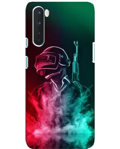 Чохол для OnePlus Nord з картинкою «PUBG — вогняний воїн»