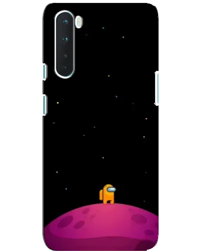 Чохол для OnePlus Nord з картинкою «Самотній герой на планеті» Чохол для OnePlus Nord з картинкою «Самотній герой на планеті»