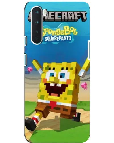 Чохол для OnePlus Nord з картинкою «Губка Боб Minecraft» Чохол для OnePlus Nord з картинкою «Губка Боб Minecraft»