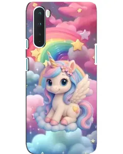 Чехол для OnePlus Nord с картинкой «Маленький единорог» Чехол для OnePlus Nord с картинкой «Маленький единорог»