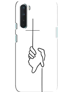 Чохол для OnePlus Nord з картинкою «Рука тримає» Чохол для OnePlus Nord з картинкою «Рука тримає»