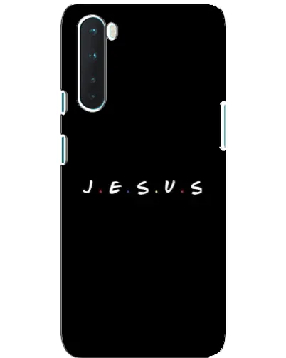 Чохол для OnePlus Nord з картинкою «Крапки віри J.E.S.U.S.»