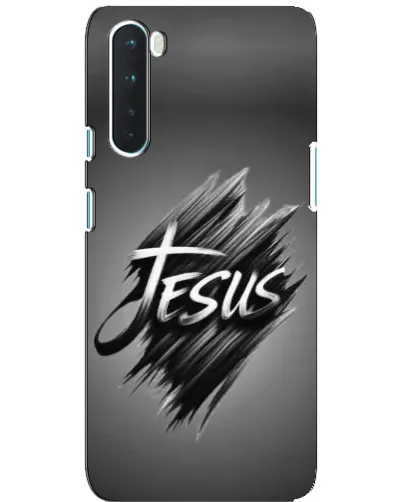 Чохол для OnePlus Nord з картинкою «Напис Jesus Graffiti»
