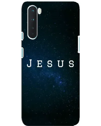 Чохол для OnePlus Nord з картинкою «Зоряне небо Jesus»