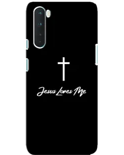 Чохол для OnePlus Nord з картинкою «Ісус любить тебе»