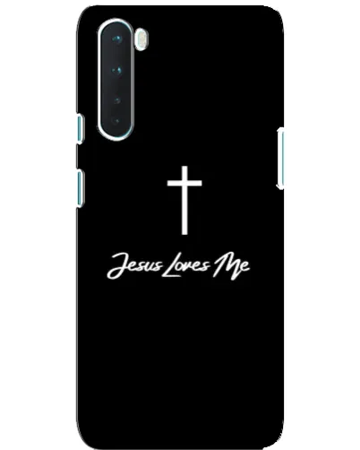 Чохол для OnePlus Nord з картинкою «Ісус любить тебе»