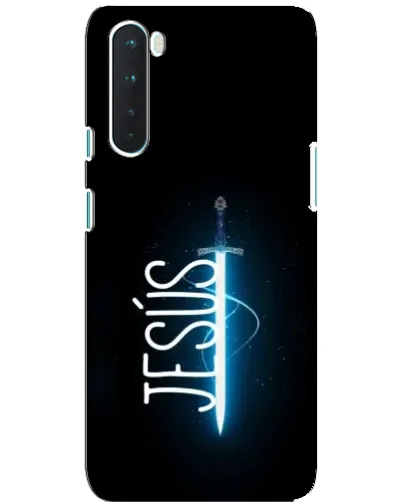 Чохол для OnePlus Nord з картинкою «Меч Духа Jesus»