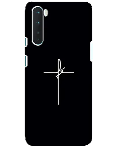 Чехол для OnePlus Nord с картинкой «Тонкий крест» Чехол для OnePlus Nord с картинкой «Тонкий крест»
