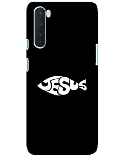 Чехол для OnePlus Nord с картинкой «Рыба Jesus» Чехол для OnePlus Nord с картинкой «Рыба Jesus»