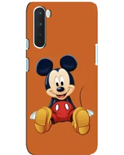 Чехол для OnePlus Nord с картинкой «Микки отдыхает» Чехол для OnePlus Nord с картинкой «Микки отдыхает»