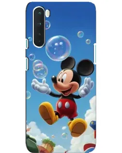 Чехол для OnePlus Nord с картинкой «Mickey и мыльные пузыри» Чехол для OnePlus Nord с картинкой «Mickey и мыльные пузыри»