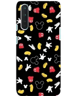 Чехол для OnePlus Nord с картинкой «Графический принт лапок» Чехол для OnePlus Nord с картинкой «Графический принт лапок»