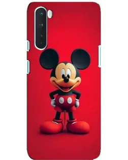 Чехол для OnePlus Nord с картинкой «Mickey в полный рост» Чехол для OnePlus Nord с картинкой «Mickey в полный рост»
