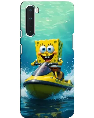 Чехол для OnePlus Nord с картинкой «Спанч Боб на гидроцикле» Чехол для OnePlus Nord с картинкой «Спанч Боб на гидроцикле»