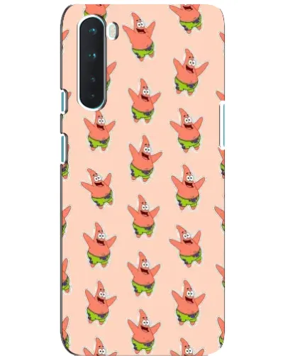 Чехол для OnePlus Nord с картинкой «Патрик Стар паттерн» Чехол для OnePlus Nord с картинкой «Патрик Стар паттерн»