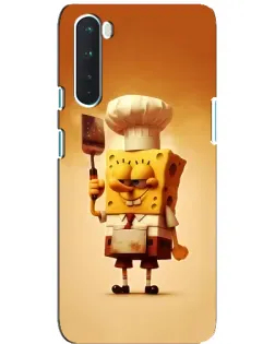 Чехол для OnePlus Nord с картинкой «Губка Боб повар» Чехол для OnePlus Nord с картинкой «Губка Боб повар»