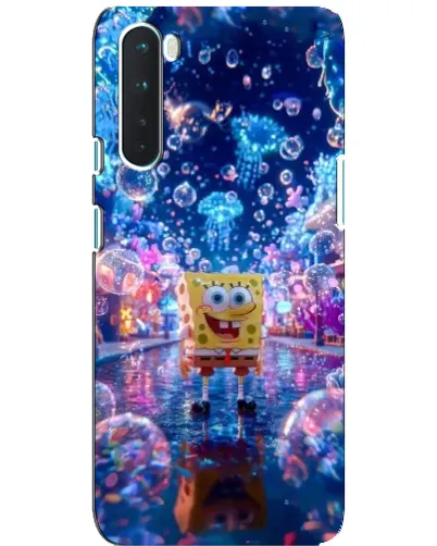 Чехол для OnePlus Nord с картинкой «Неоновый океан» Чехол для OnePlus Nord с картинкой «Неоновый океан»
