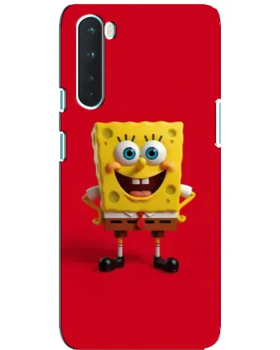 Чехол для OnePlus Nord с картинкой «Спанч Боб на красном» Чехол для OnePlus Nord с картинкой «Спанч Боб на красном»
