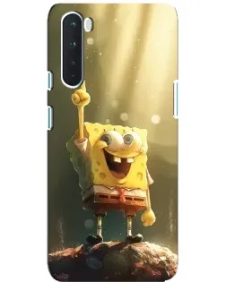 Чехол для OnePlus Nord с картинкой «Сияющий Спанч Боб» Чехол для OnePlus Nord с картинкой «Сияющий Спанч Боб»