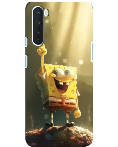 Чехол для OnePlus Nord с картинкой «Сияющий Спанч Боб» Чехол для OnePlus Nord с картинкой «Сияющий Спанч Боб»