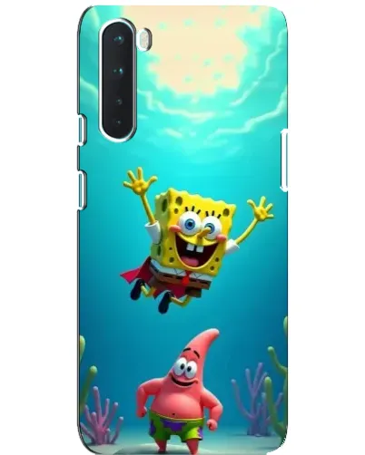 Чехол для OnePlus Nord с картинкой «Спанч Боб под водой» Чехол для OnePlus Nord с картинкой «Спанч Боб под водой»