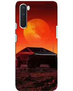 Чохол для OnePlus Nord з картинкою «Cybertruck на Марсі»