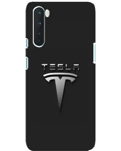 Чохол для OnePlus Nord з картинкою «Сталевий логотип Tesla» Чохол для OnePlus Nord з картинкою «Сталевий логотип Tesla»