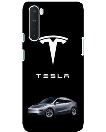 Чохол для OnePlus Nord з картинкою «Tesla Model Y» Чохол для OnePlus Nord з картинкою «Tesla Model Y»