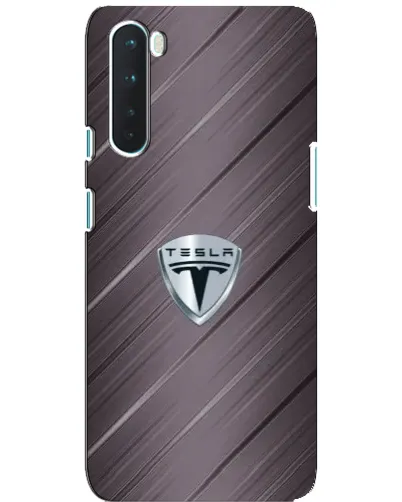 Чохол для OnePlus Nord з картинкою «Металева текстура Tesla» Чохол для OnePlus Nord з картинкою «Металева текстура Tesla»