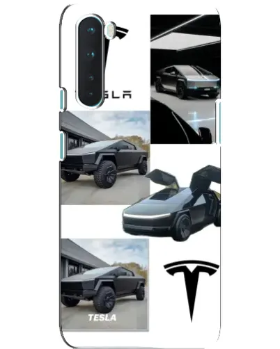 Чохол для OnePlus Nord з картинкою «Колаж Cybertruck Tesla» Чохол для OnePlus Nord з картинкою «Колаж Cybertruck Tesla»