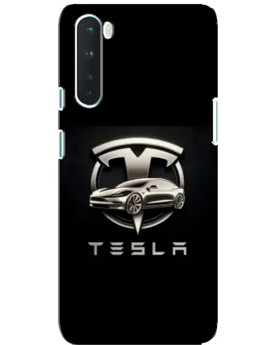 Чохол для OnePlus Nord з картинкою «Tesla — срібне авто» Чохол для OnePlus Nord з картинкою «Tesla — срібне авто»