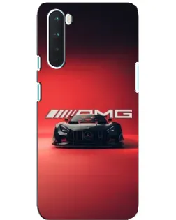 Чохол для OnePlus Nord з картинкою «Mercedes AMG — червона лінія»