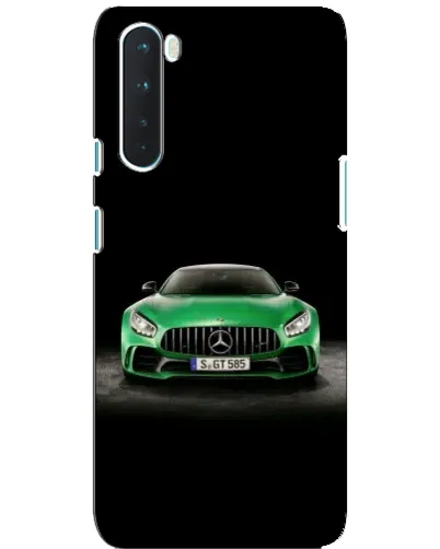 Чохол для OnePlus Nord з картинкою «Mercedes — неоновий лого» Чохол для OnePlus Nord з картинкою «Mercedes — неоновий лого»