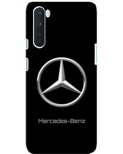 Чохол для OnePlus Nord з картинкою «Mercedes Silver Logo»