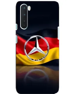 Чохол для OnePlus Nord з картинкою «Mercedes — прапор Німеччини»