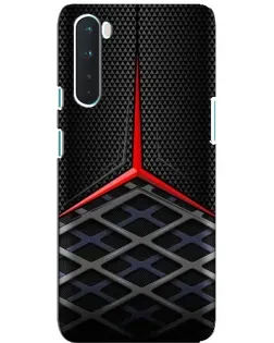 Чохол для OnePlus Nord з картинкою «Mercedes Carbon Grid»