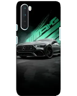 Чохол для OnePlus Nord з картинкою «Темний Mercedes AMG»
