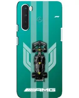 Чохол для OnePlus Nord з картинкою «Mercedes AMG Petronas»