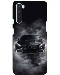 Чохол для OnePlus Nord з картинкою «Mercedes у диму»