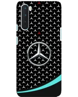 Чохол для OnePlus Nord з картинкою «Mercedes — бірюзовий акцент»