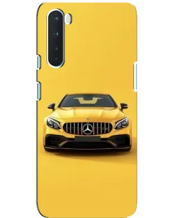 Чохол для OnePlus Nord з картинкою «Жовтий Mercedes GT»