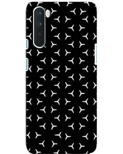 Чехол для OnePlus Nord с картинкой «Mercedes паттерн звезд»