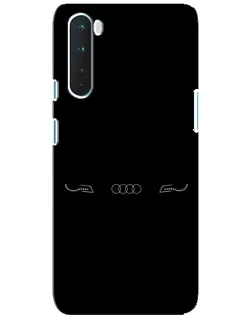 Чохол для OnePlus Nord з картинкою «Audi — світловий підпис» Чохол для OnePlus Nord з картинкою «Audi — світловий підпис»