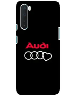 Чохол для OnePlus Nord з картинкою «Логотип Audi Heart» Чохол для OnePlus Nord з картинкою «Логотип Audi Heart»